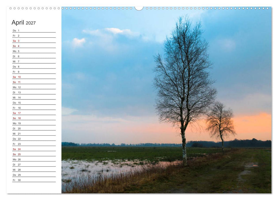 Worpswede - Naturschönheiten im Teufelsmoor (CALVENDO Wandkalender 2027)