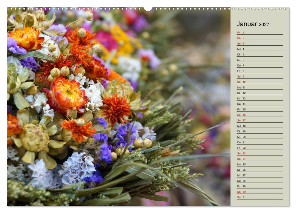 In Weimar ist Zwiebelmarkt (CALVENDO Wandkalender 2027)