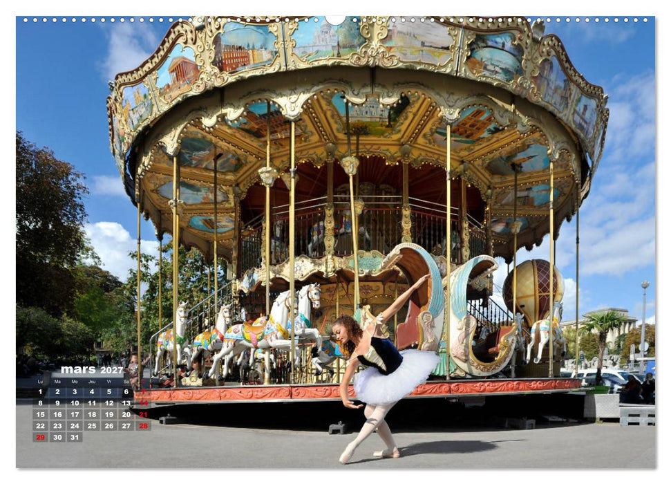 Des danseurs dans la ville 5 L'Oeil et le Mouvement (CALVENDO Calendrier supérieur 2027)