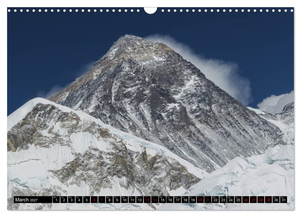 The Nepal Himalaya (CALVENDO Monthly Calendar 2027)