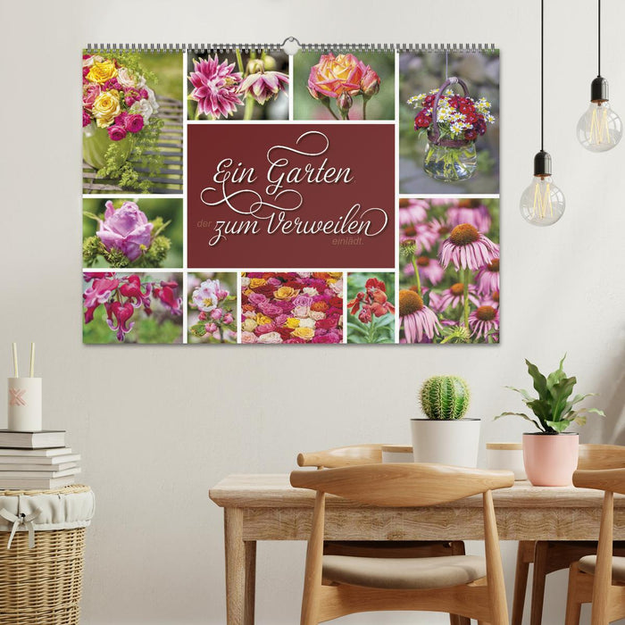 Ein Garten, der zum Verweilen einlädt (CALVENDO Wandkalender 2027)