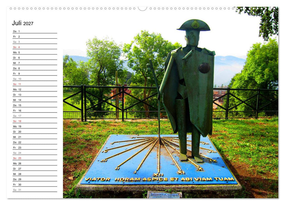 Jakobsweg - Camino Primitivo (CALVENDO Premium Wandkalender 2027)