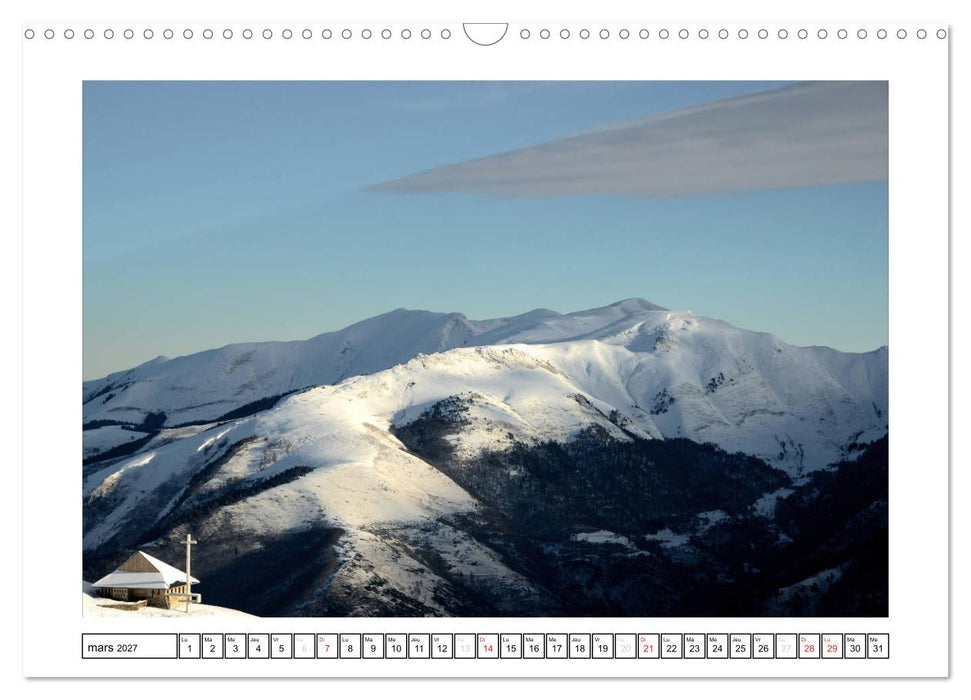 Pyrénéennes (CALVENDO Calendrier mensuel 2027)