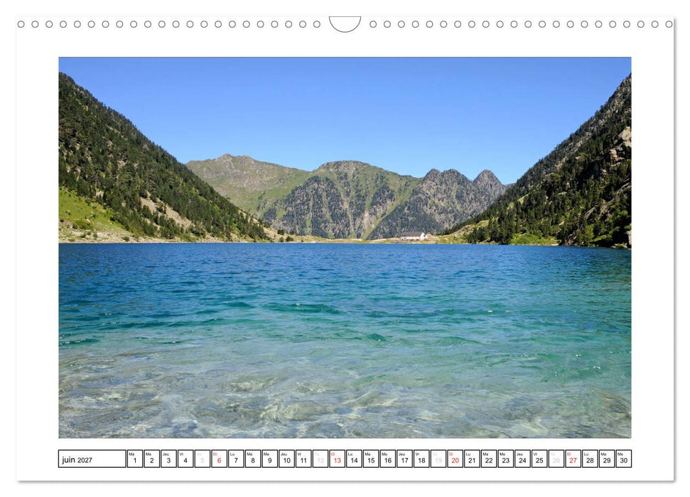 Pyrénéennes (CALVENDO Calendrier mensuel 2027)