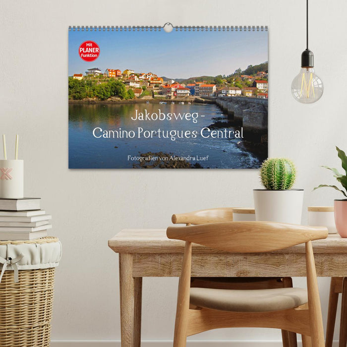 Jakobsweg - Camino Portugues Central (CALVENDO Wandkalender 2027)