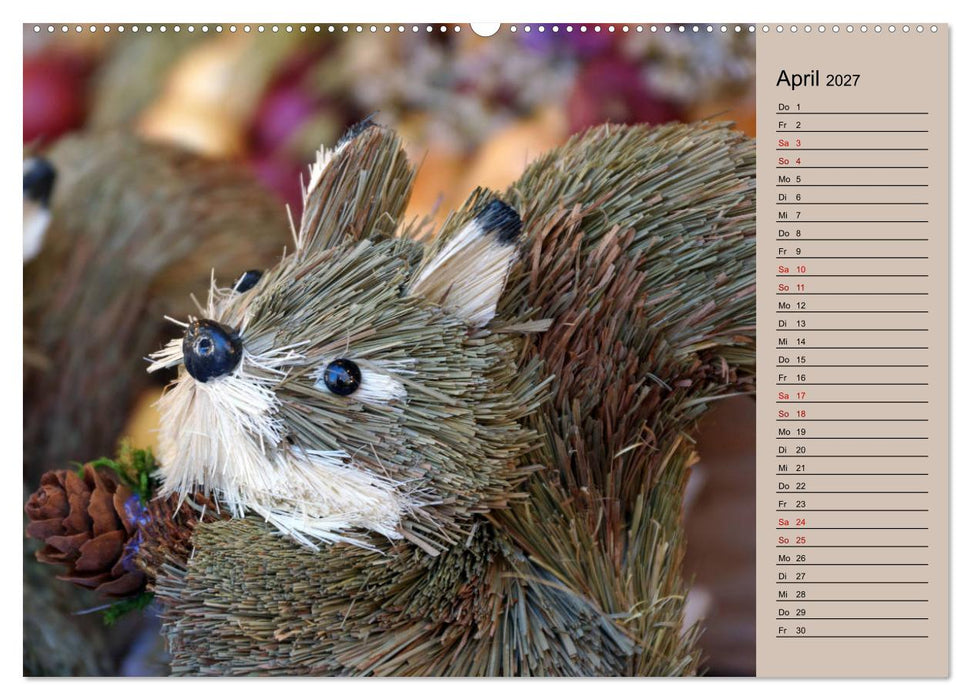In Weimar ist Zwiebelmarkt (CALVENDO Premium Wandkalender 2027)