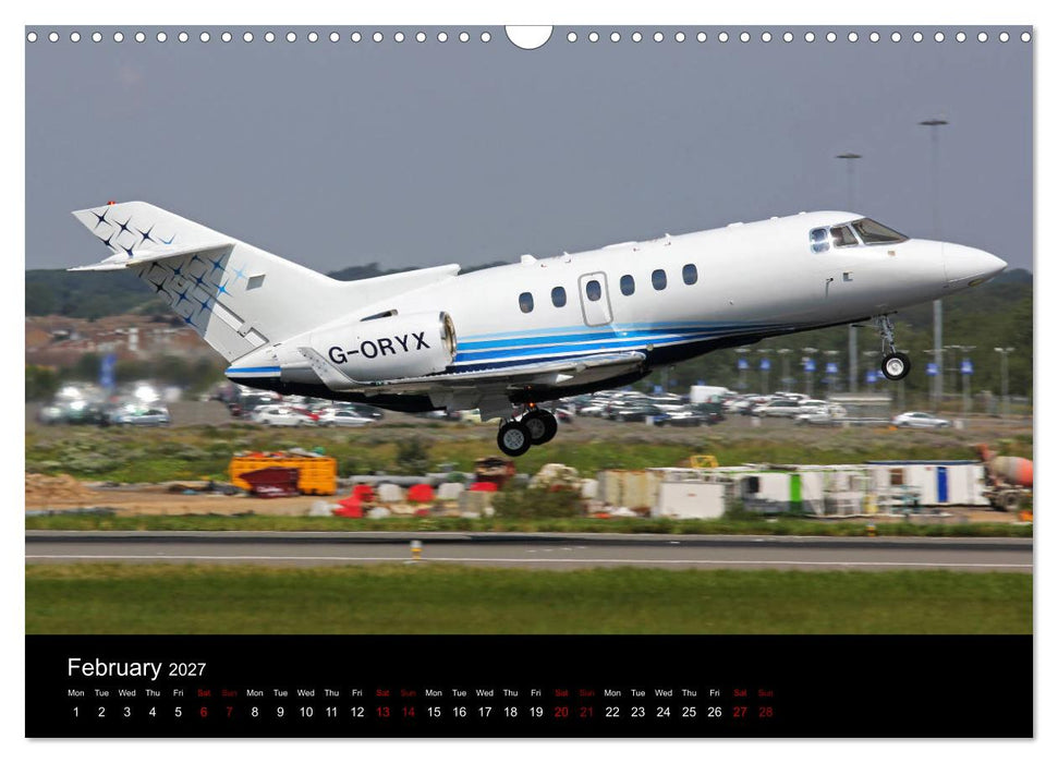 Bizjets (CALVENDO Monthly Calendar 2027)