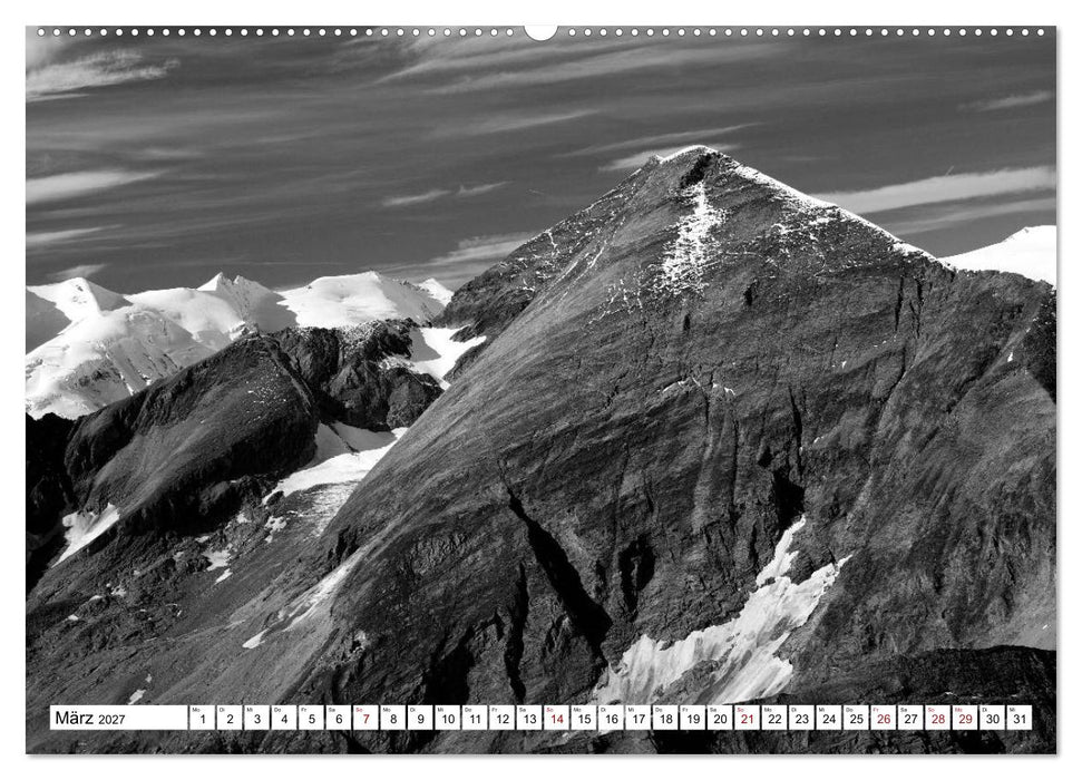 Dreitausender in den Alpen (CALVENDO Wandkalender 2027)