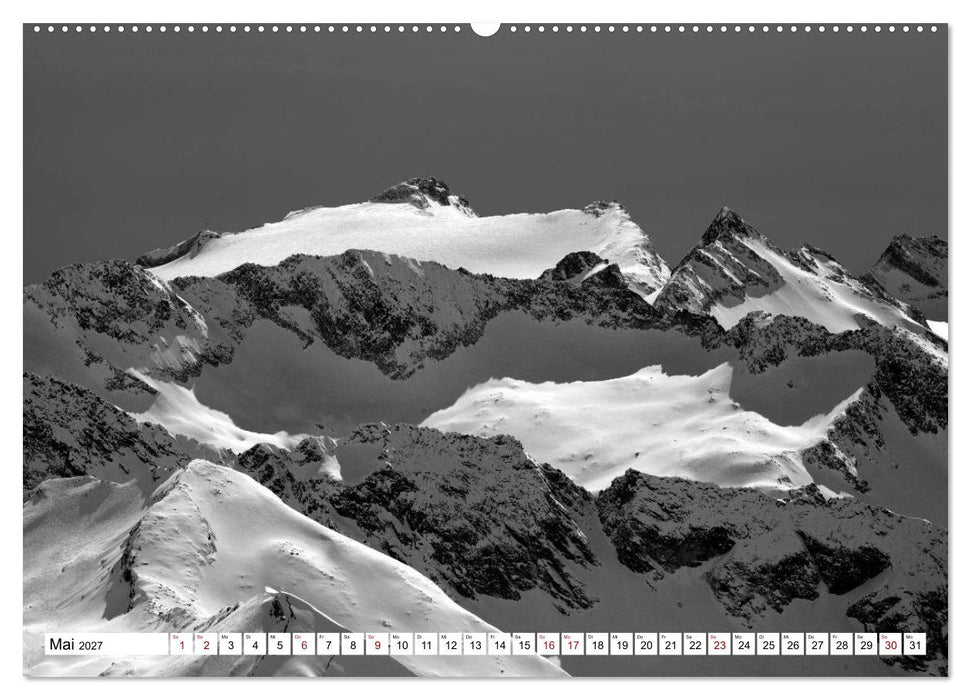 Dreitausender in den Alpen (CALVENDO Wandkalender 2027)