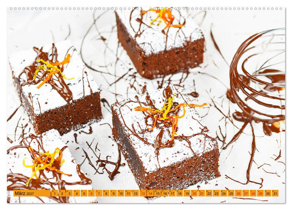 DESSERTVARIATIONEN (CALVENDO Premium Wandkalender 2027)