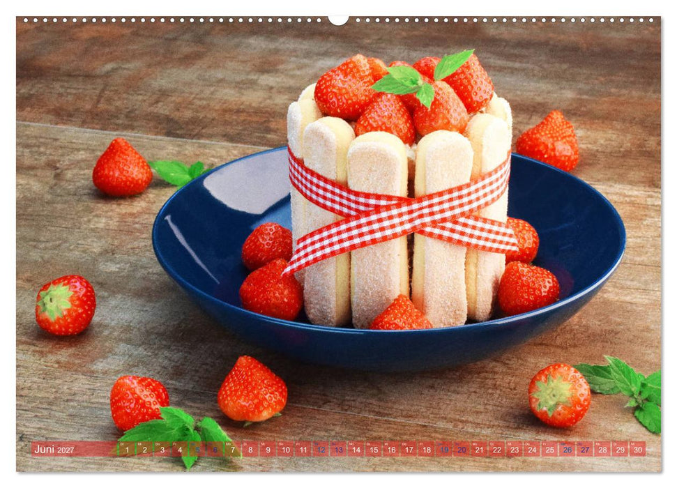 DESSERTVARIATIONEN (CALVENDO Premium Wandkalender 2027)