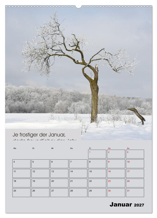 Wetter-Regeln der Bauern (CALVENDO Wandkalender 2027)
