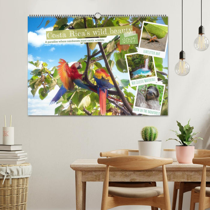 Costa Rica’s wild beauty (CALVENDO Monthly Calendar 2027)