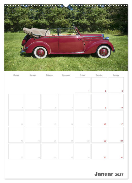 Mercedes Benz 170 SCB (CALVENDO Premium Wandkalender 2027)