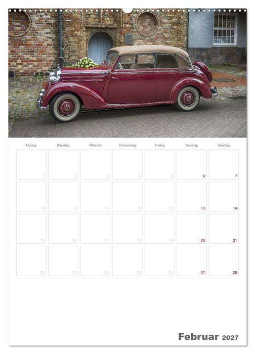 Mercedes Benz 170 SCB (CALVENDO Premium Wandkalender 2027)