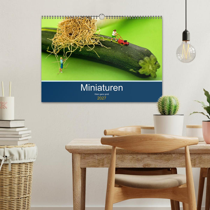 Miniaturen - Klein ganz groß (CALVENDO Wandkalender 2027)