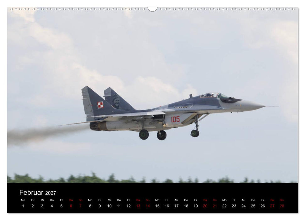 Militärjets (CALVENDO Premium Wandkalender 2027)