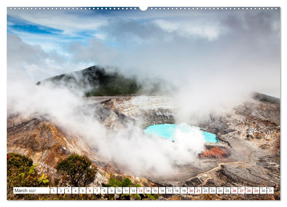 Costa Rica’s wild beauty (CALVENDO Premium-Calendar 2027)