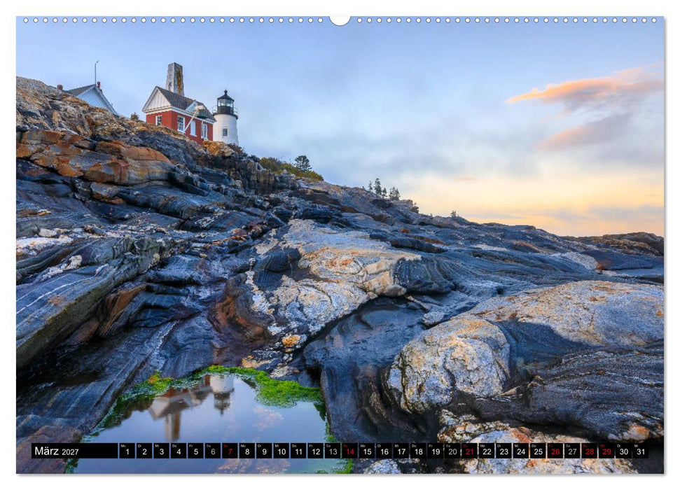 NEUENGLAND - Eine Reise durch den Nordosten der USA (CALVENDO Premium Wandkalender 2027)