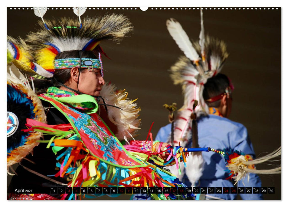 Auf den Spuren der Indianer - Unterwegs in Nordamerika (CALVENDO Wandkalender 2027)