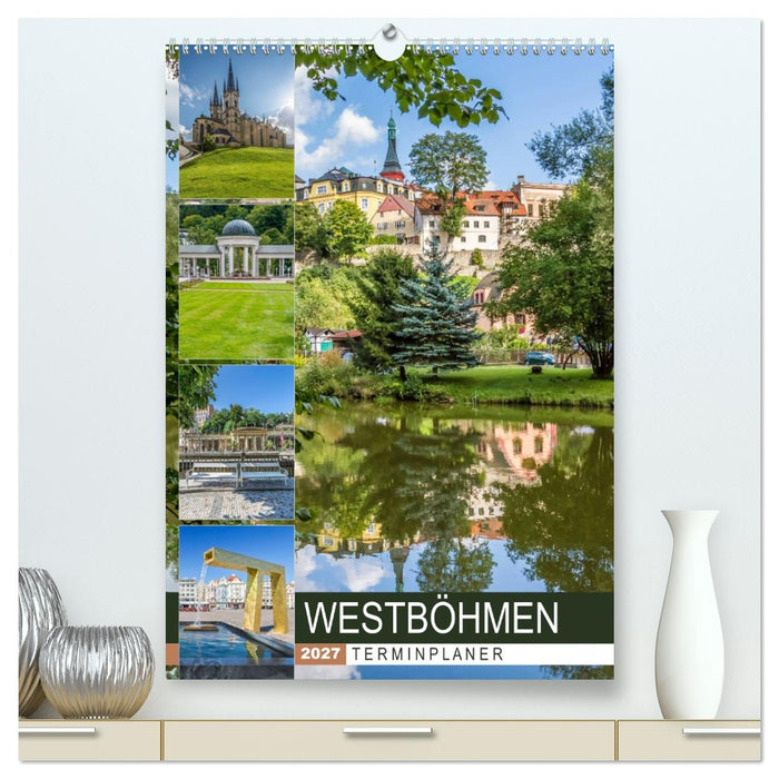 WESTBÖHMEN Terminplaner (CALVENDO Premium Wandkalender 2027)