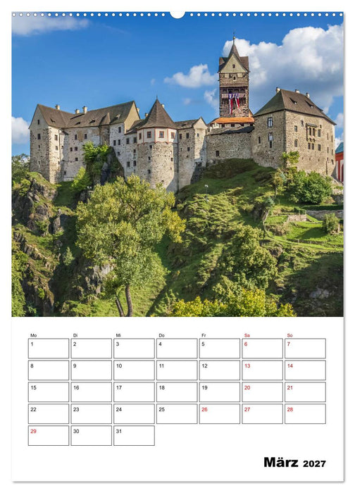 WESTBÖHMEN Terminplaner (CALVENDO Premium Wandkalender 2027)