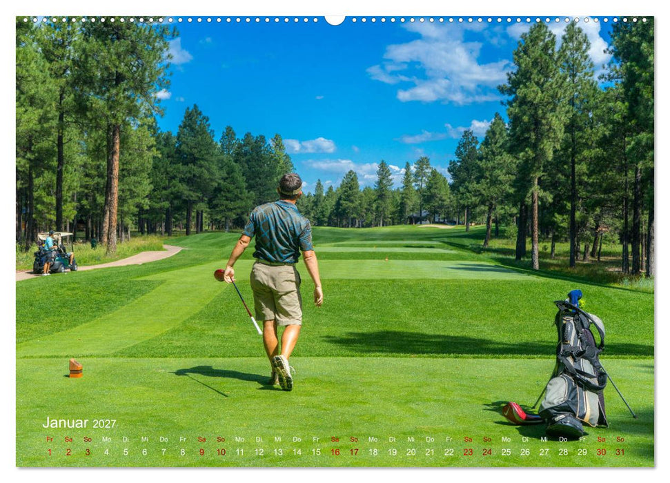 Passion Golf (CALVENDO Premium Wandkalender 2027)