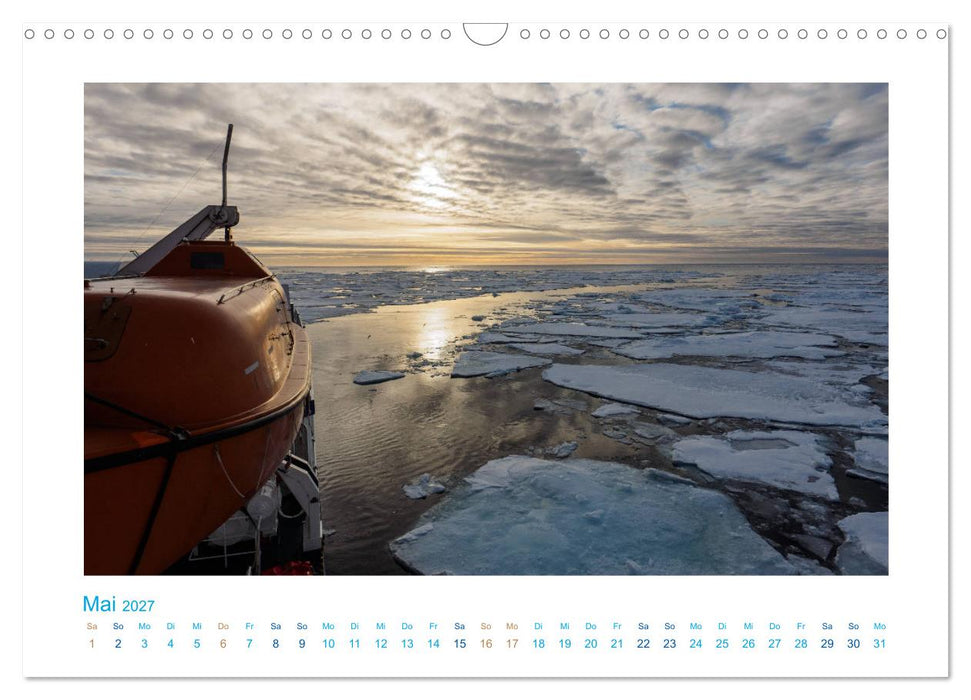Spitzbergen - Landschaft - Eis - Tierwelt (CALVENDO Wandkalender 2027)