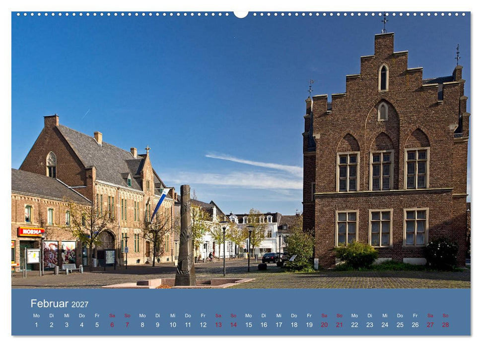 ERFTSTADT - Burgen und Bürgerhäuser (CALVENDO Wandkalender 2027)