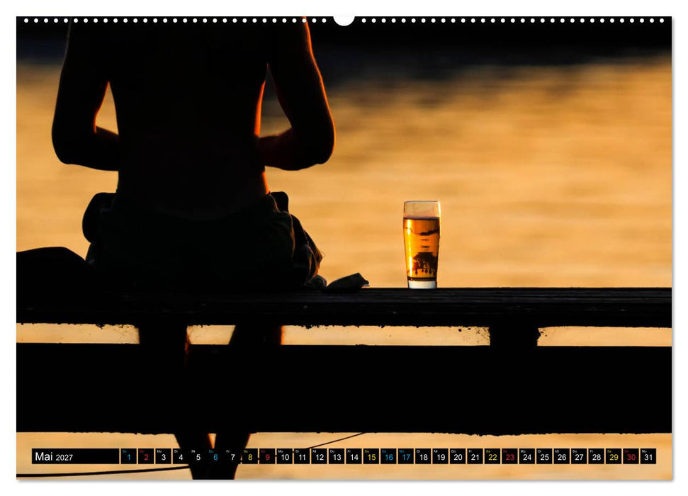 Biergenuss zu jeder Jahreszeit (CALVENDO Wandkalender 2027)
