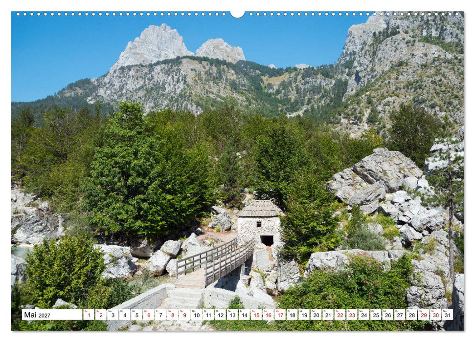 ALBANIENS Schönheiten (CALVENDO Premium Wandkalender 2027)