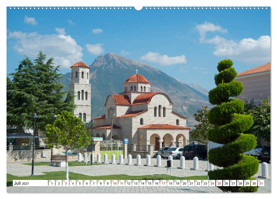 ALBANIENS Schönheiten (CALVENDO Premium Wandkalender 2027)