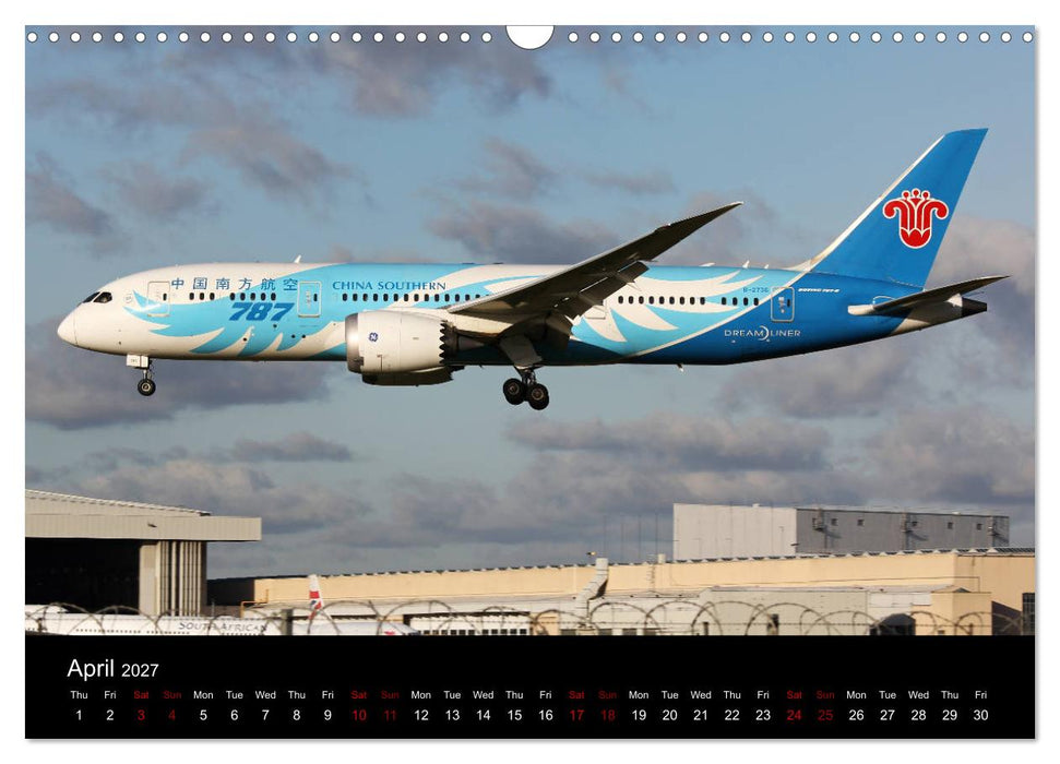 787 - The Dream Liner (CALVENDO Monthly Calendar 2027)