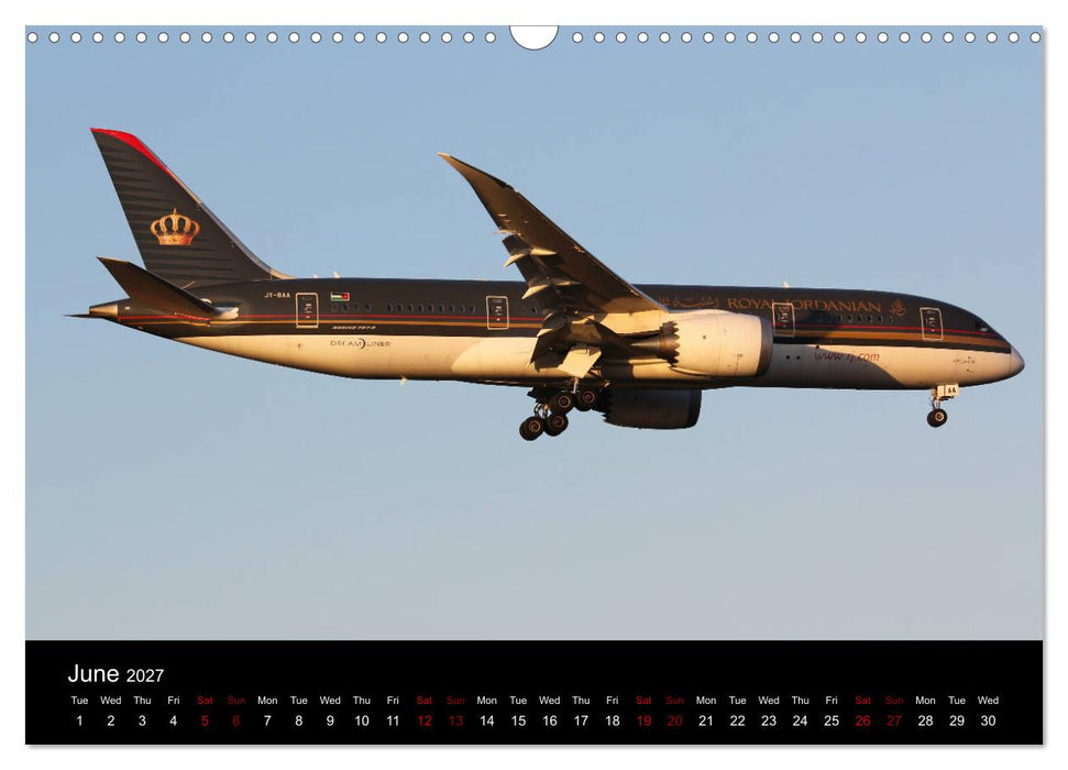 787 - The Dream Liner (CALVENDO Monthly Calendar 2027)