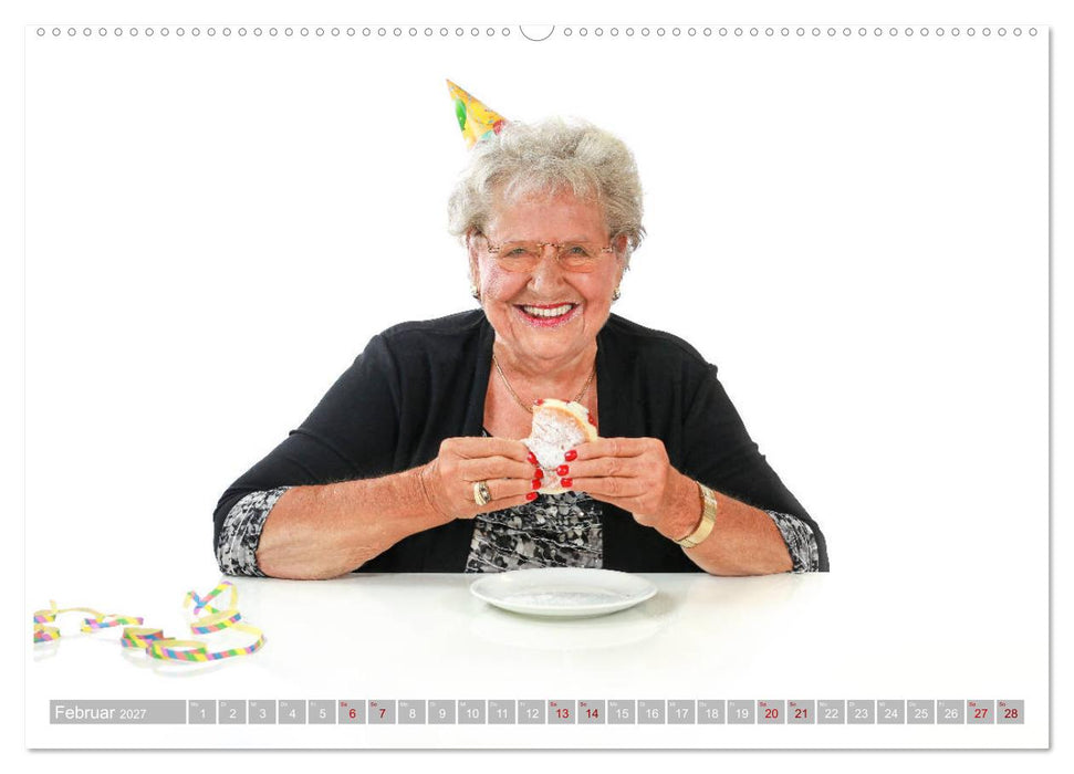 Schönheit im Alter - Auf den Geschmack gekommen (CALVENDO Premium Wandkalender 2027)