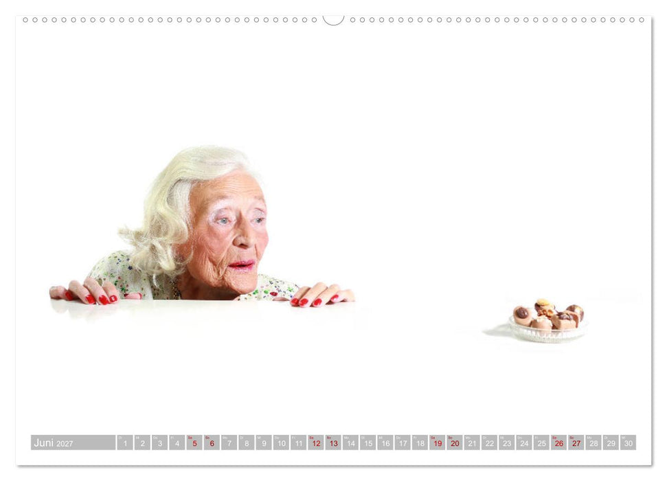Schönheit im Alter - Auf den Geschmack gekommen (CALVENDO Premium Wandkalender 2027)