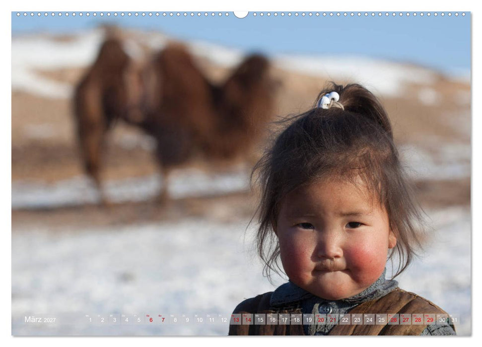 Mongolei - imposantes Land (CALVENDO Wandkalender 2027)