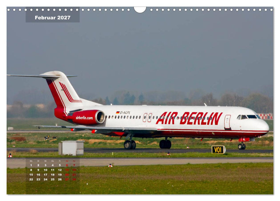 In Memoriam Air Berlin (CALVENDO Wandkalender 2027)