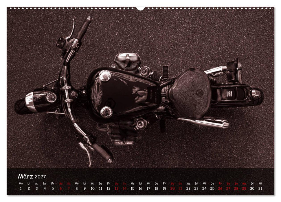 Custombikes 2027 (CALVENDO Wandkalender 2027)