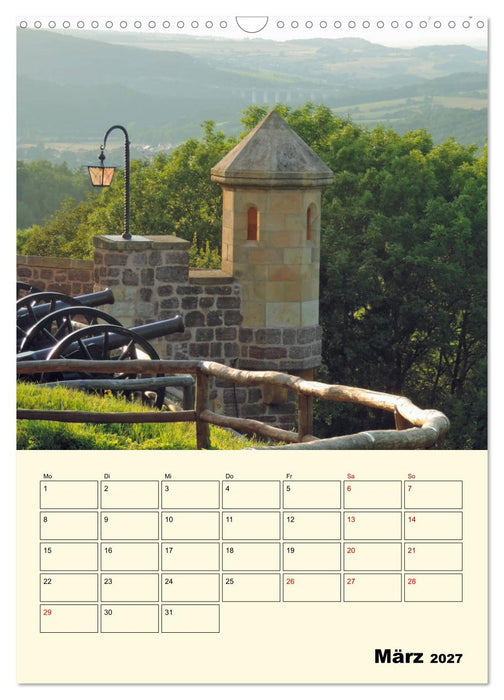 Die Wartburg - Weltkulturerbe in Thüringen (CALVENDO Wandkalender 2027)