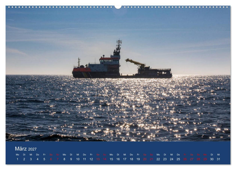 Schiffe - Begegnungen auf Nord- und Ostsee (CALVENDO Premium Wandkalender 2027)