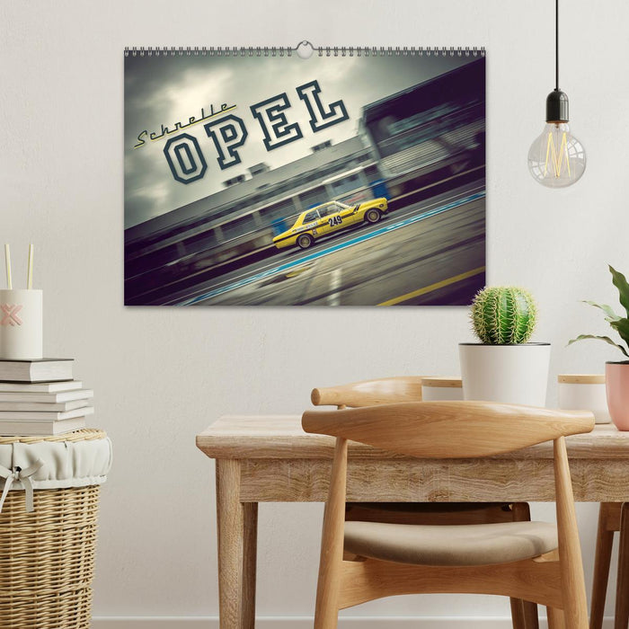 Schnelle Opel (CALVENDO Wandkalender 2027)