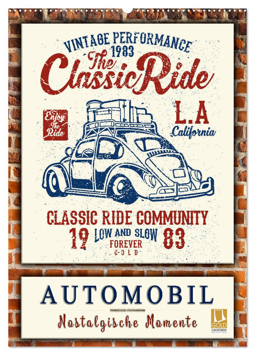 Automobil - nostalgische Momente (CALVENDO Wandkalender 2027)