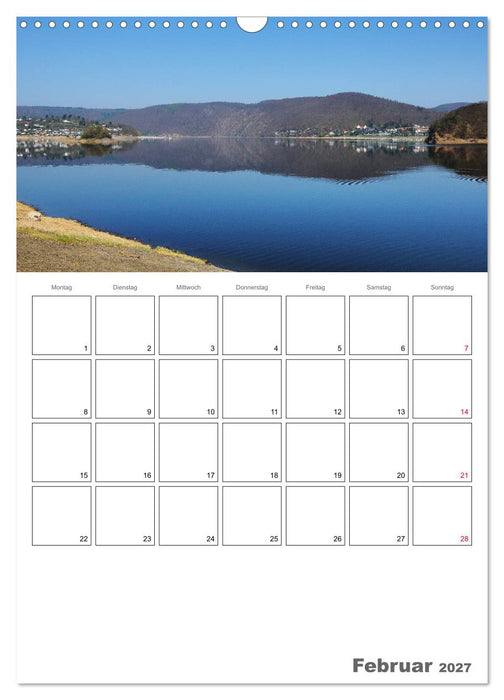 Hessens schönster See - Der Edersee (CALVENDO Wandkalender 2027)