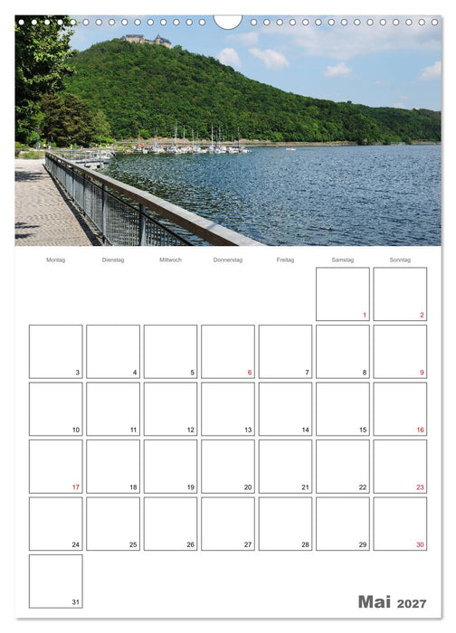 Hessens schönster See - Der Edersee (CALVENDO Wandkalender 2027)