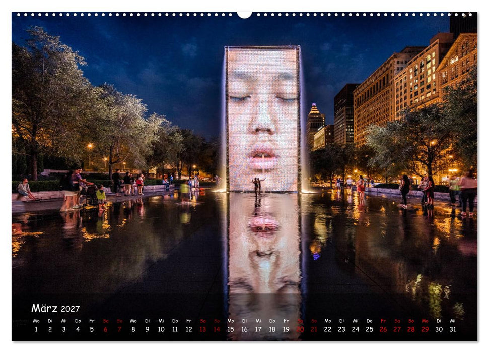 Chicago - Stadt der Ebenen (CALVENDO Wandkalender 2027)
