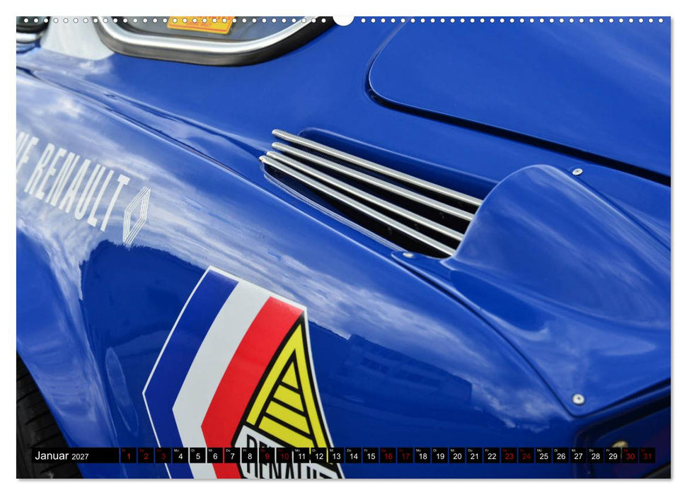 Renault Alpine A110 (CALVENDO Premium Wandkalender 2027)