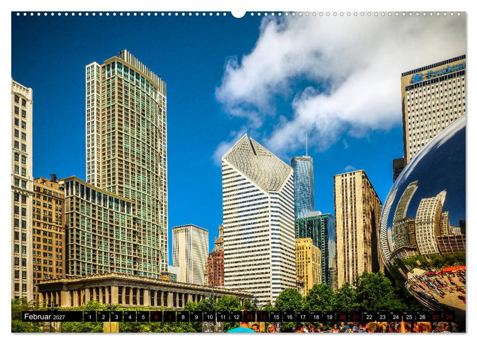 Chicago Impressionen (CALVENDO Wandkalender 2027)
