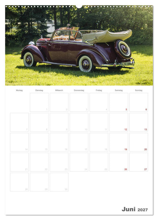 Mercedes Benz 170 SCB (CALVENDO Wandkalender 2027)