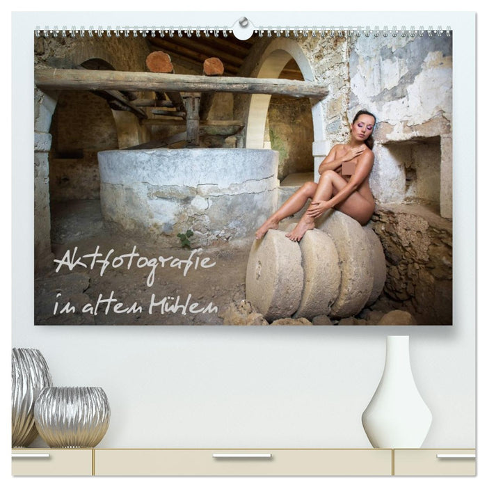 Aktfotografie in alten Mühlen (CALVENDO Premium Wandkalender 2027)